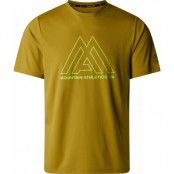 The North Face Men's Mountain Athletics 24/7 T-Shirt Amber Green