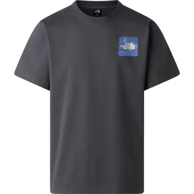 The North Face Men's Mountain Escape Relaxed Graphic T-Shirt Anthracite Grey