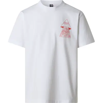 The North Face Men's Mountain Play Relaxed Graphic T-Shirt TNF White