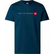 The North Face Men's Never Stop Exploring T-Shirt Midnight Petrol