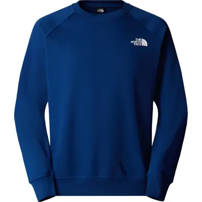 The North Face Men's Raglan Redbox Crew Estate Blue/TNF White