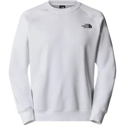The North Face Men's Raglan Redbox Crew TNF White