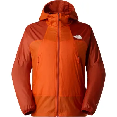 The North Face Men's Ridgelite FUTUREFLEECE Wind Jacket Lava Red/Iron Clay