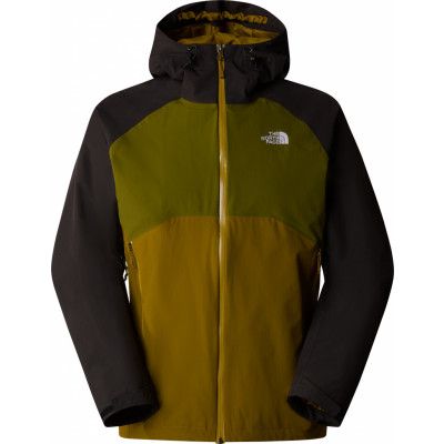 The North Face Men's Stratos Hooded Jacket Moss Green/Forest Olive/TNF Black
