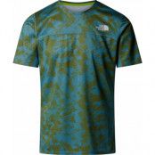 The North Face Men's Sunriser Short Sleeve Algae Blue Mountain Tra