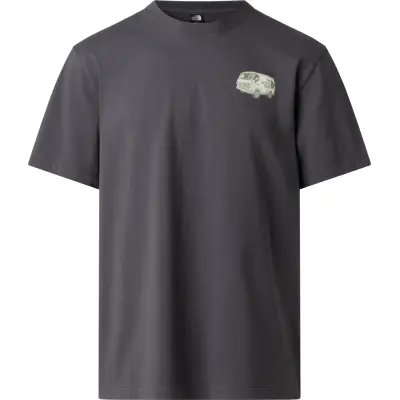 The North Face Men's Van Life Relaxed Graphic T-Shirt Anthracite Grey