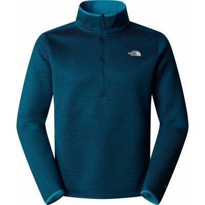 The North Face Men's Vertical Thermal 1/4 Zip Fleece Midnight Petrol