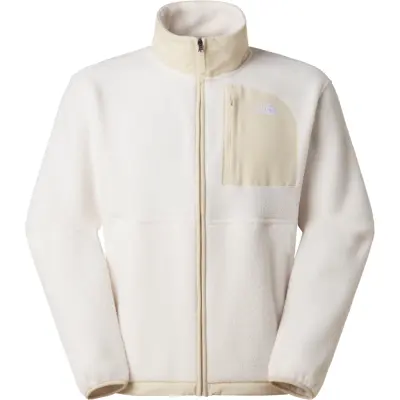 The North Face Men's Yumiori Off-Peak Full-Zip Jacket White Dune/Desert Stone