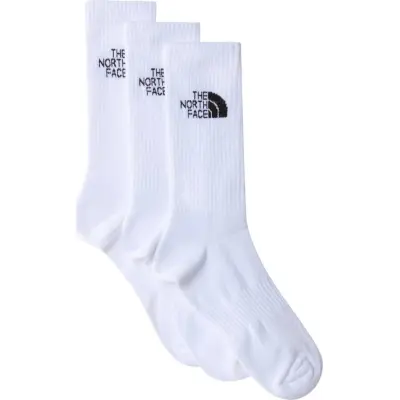 The North Face Multi Sport Cushion Crew Socks 3-Pack TNF White