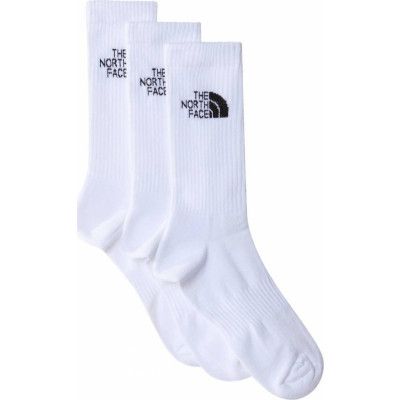 The North Face Multi Sport Cushion Crew Socks 3-Pack TNF White