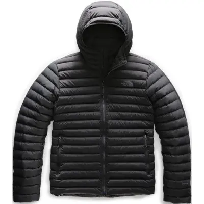 The North Face Stretch Down Hoodie Black