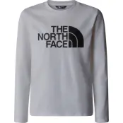 The North Face Teens' Easy Long Sleeve T-Shirt TNF White