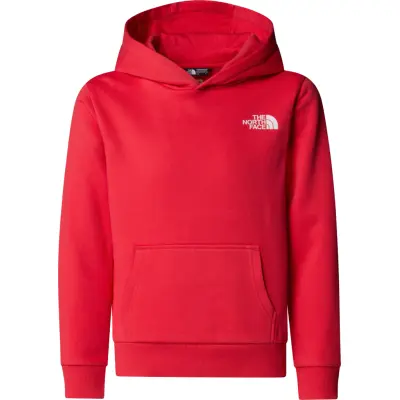 The North Face Teens' Simple Dome Hoodie Hibiscus