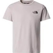 The North Face Teens' Simple Dome T-Shirt Moonstone Grey