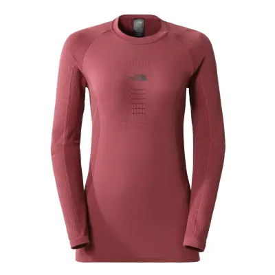 The North Face W Active L/S Crew Neck Red