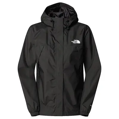 The North Face W Antora Rain Jacket Tnf Black - S