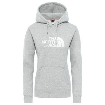 The North Face W Drew Peak Pullover Hoodie Tnf Light Gray Heather/Tnf White