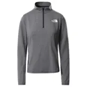 The North Face W Riseway 1/2 Zip Black Heather