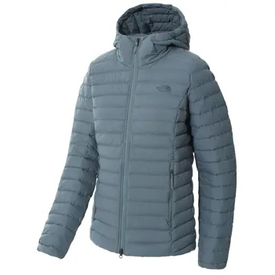 The North Face W Stretch Down Hoodie Goblin Blue