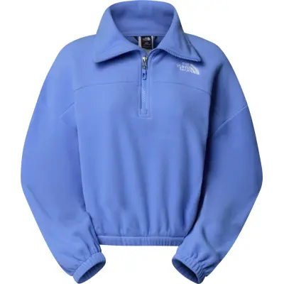 The North Face Women's 100 Glacier Half Zip Fleece Virtual Blue