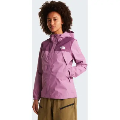The North Face Women's Antora Rain Jacket Hushed Lavender/chroma