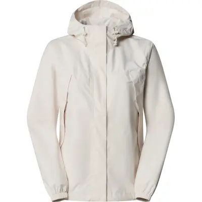 The North Face Women's Antora Rain Jacket White Dune