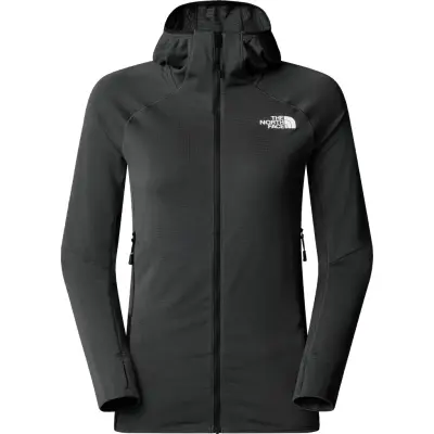 The North Face Women's Bolt Polartec Hoodie Asphalt Grey/TNF Black