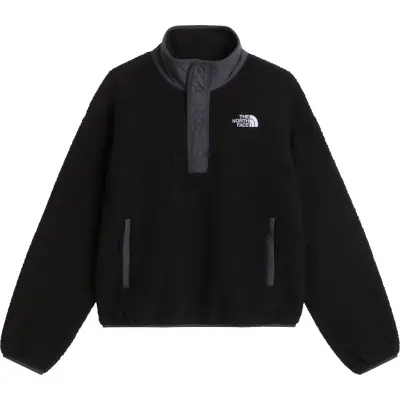 The North Face Women's Cragmont 1/2 Snap Fleece Jacket TNF Black/Anthracite Grey