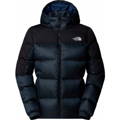 The North Face Women's Diablo Down 2.0 Hooded Jacket Shady Blue Black Heather/TNF Black