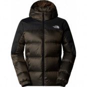 The North Face Women's Diablo Down 2.0 Hooded Jacket Smokey Brown Black Heather/TNF Black