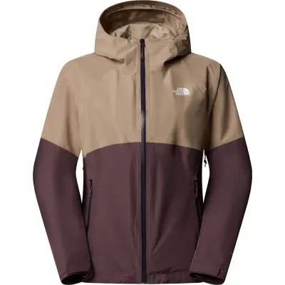 The North Face Women's Diablo Dynamic Zip-In Jacket Mushroom Grey/Tawny Quartz