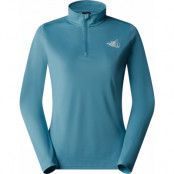 The North Face Women's Flex 1/4 Zip Graphic 1 Algae Blue