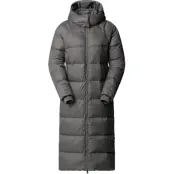 The North Face Women's Hydrenalite City Long Down Hooded Parka Smoked Pearl