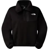 The North Face Women's Mountain Athletics 1/4 Zip Funnel Neck Fleece TNF Black