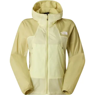 The North Face Women's Ridgelite FUTUREFLEECE Wind Jacket Lemon Mist/Pear