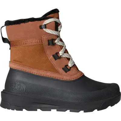 The North Face Women's Shellista V Shorty Waterproof Boots Burnt Umber/TNF Black