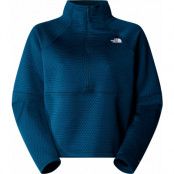 The North Face Women's Vertical Thermal 1/4 Zip Fleece Midnight Petrol