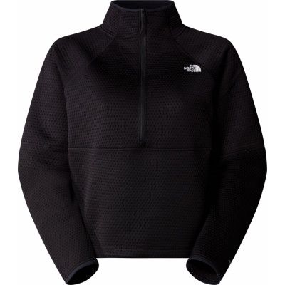 The North Face Women's Vertical Thermal 1/4 Zip Fleece TNF Black