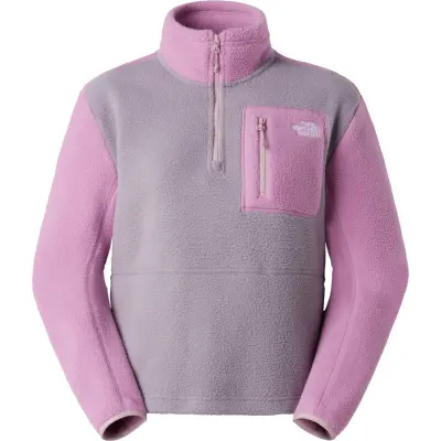 The North Face Women's Yumiori 1/4 Zip Transcendent Grey/Hushed Lavender