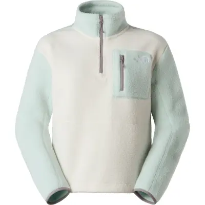 The North Face Women's Yumiori 1/4 Zip White Dune/Opal Frost/Transcendent Grey