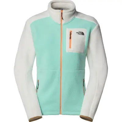 The North Face Women's Yumiori Full Zip Bright Foam/White Dune/Papaya