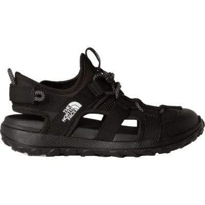 The North Face Youths' Explore Camp Shandals TNF Black/TNF White