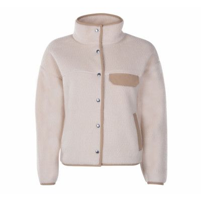 W Cragmont Flc Jkt, Bleachdsand/Hawthornkhaki, L,  The North Face