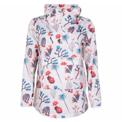 W Print Fanorak, Vintagewhitejoshuatreeprt, Xs,  Löparkläder