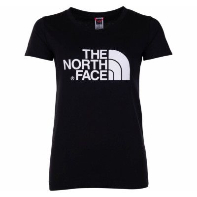 W Easy Tee, Tnf Black, Xl,  The North Face