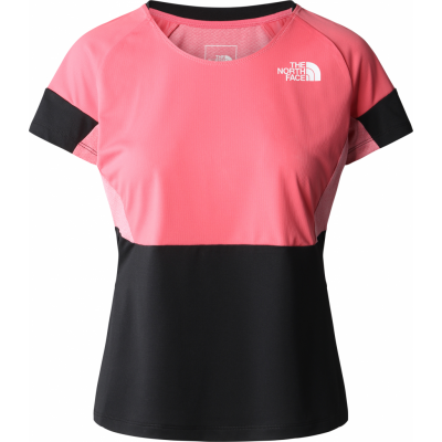 The North Face Women's Bolt Tech T-Shirt Cosmo Pink/Tnf Black