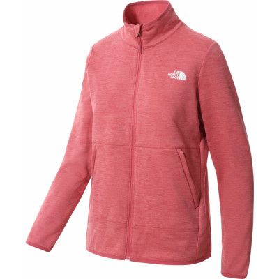 The North Face Women's Canyonlands Full Zip Fleece Jacket Slate Rose Heather