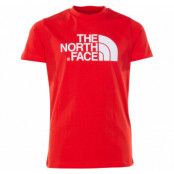 Y Easy Tee, Fiery Red/Tnf White, Xs,  The North Face