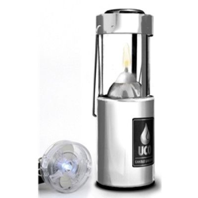 UCO Original Candle LED Aluminium med LED-sats