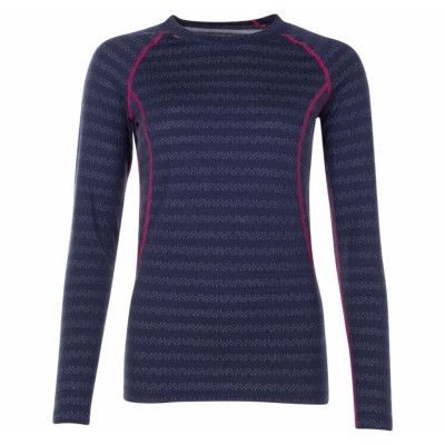 50fifty 2.0  Round Neck Ws, Granite Mix, S,  Ullunderställ